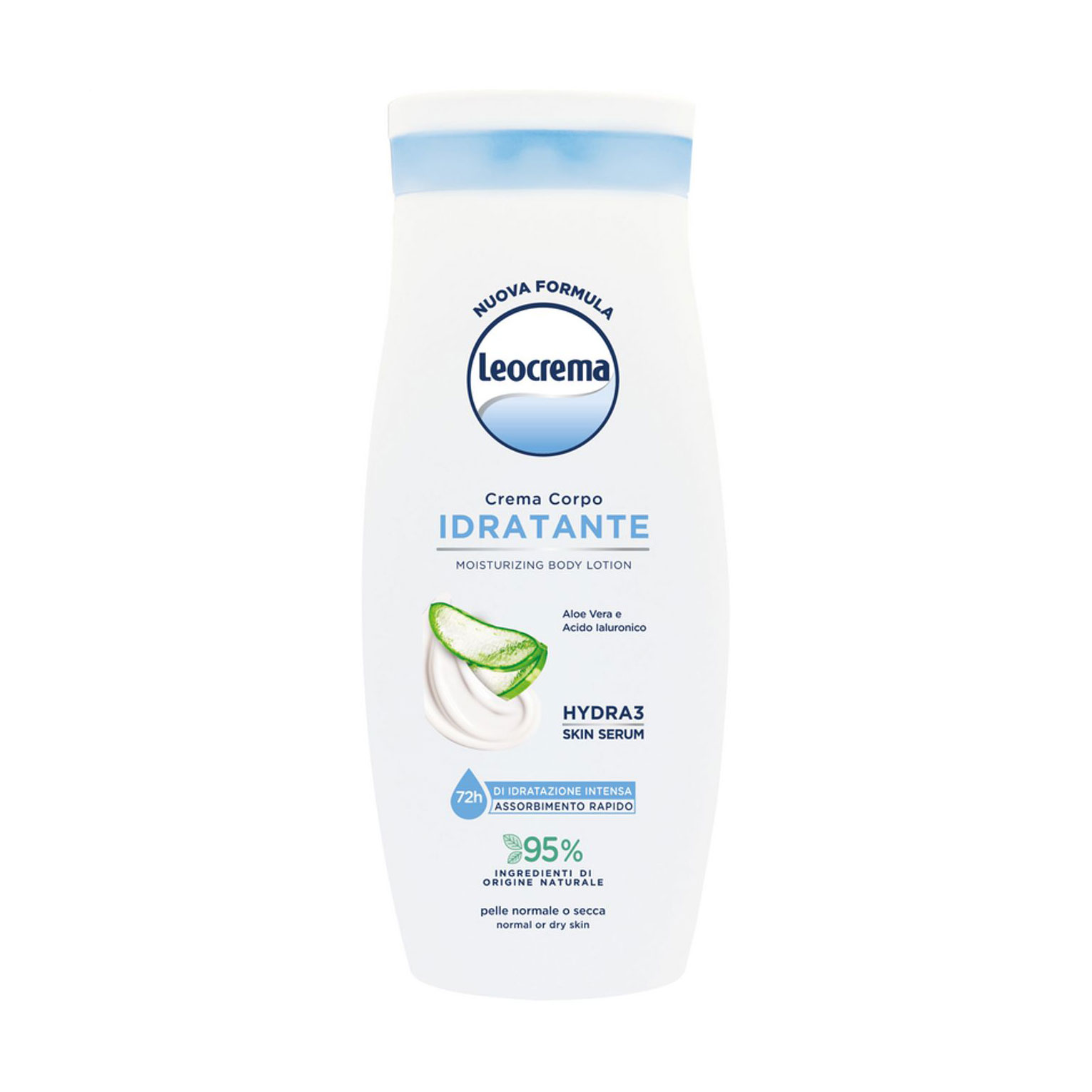 Зволожувальний лосьйон для тіла Leocrema Moisturizing Body Lotion з алое вера, 250 мл
